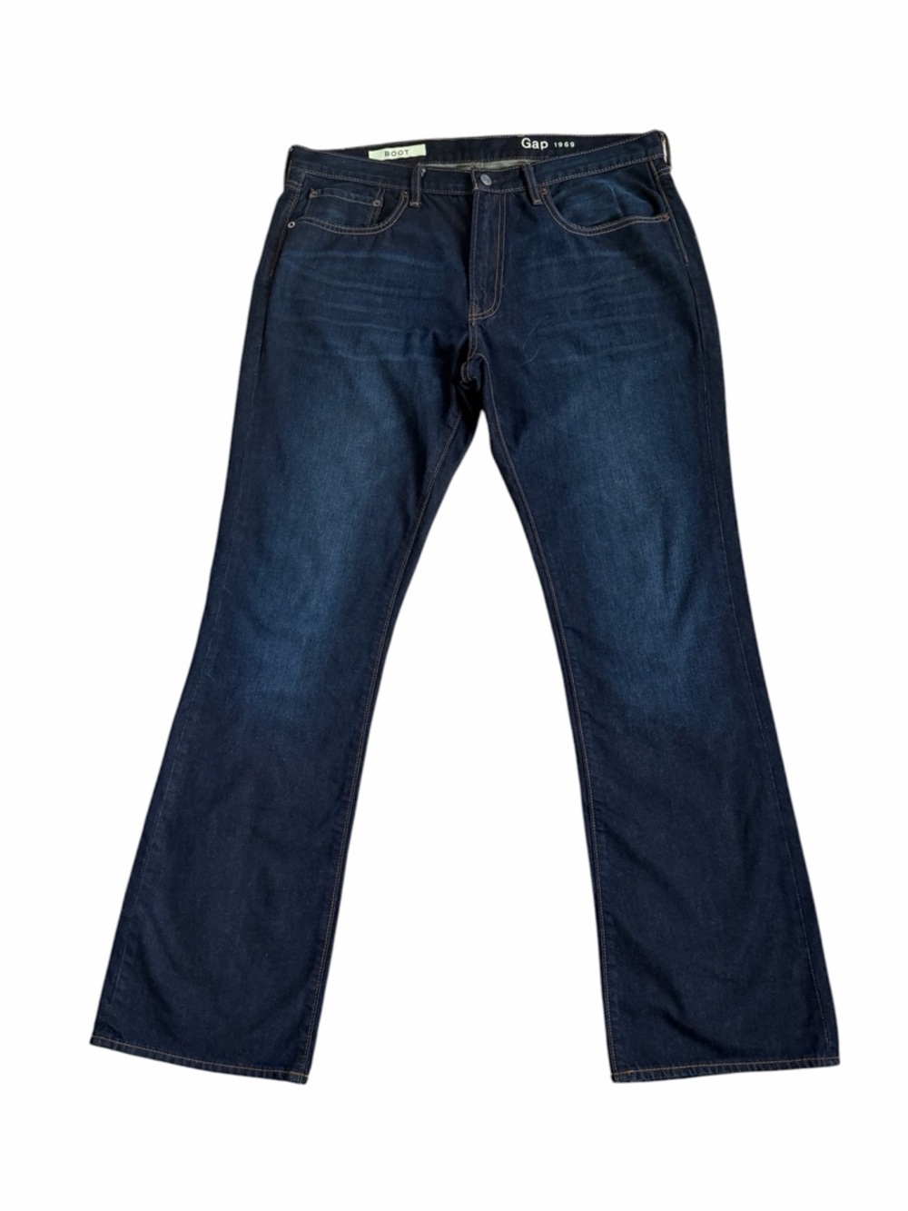GAP 1969 Men's Dark Wash Boot Rockaway Bootcut Jeans Size‎ 36 NWOT